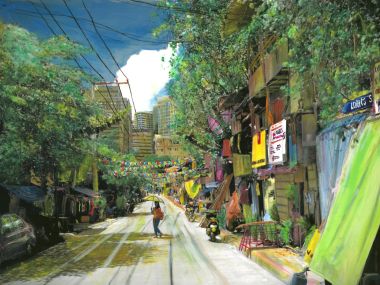 Cebu Life, Babae Na May Payong (2023) - Peter Bruce