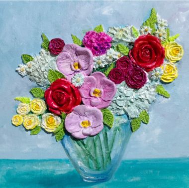 Flowers for Mom (2024) - Christelle Arroyo