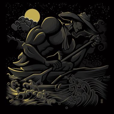 Pumalaot (Pigment Ink on Fine Art Archival Paper) (2022) - Jojo Limpo