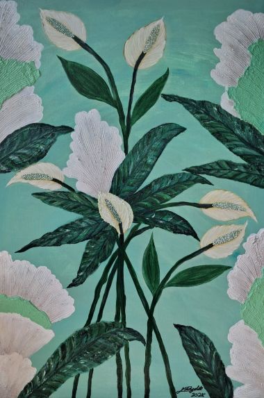 Mushrooming Hope & Peace (2025) - Kathleen Rose Sacluti