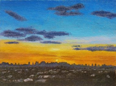 Valley Golf Sunset (2021) - Jeffrey Medenilla