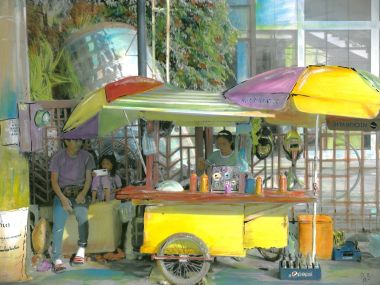 Family Food Stall Barangay Lahug, Cebu (2023) - Peter Bruce