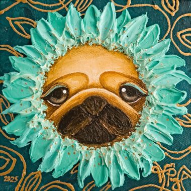 Little Pugflower 1 (2025) - Vanessa Joyce Tria