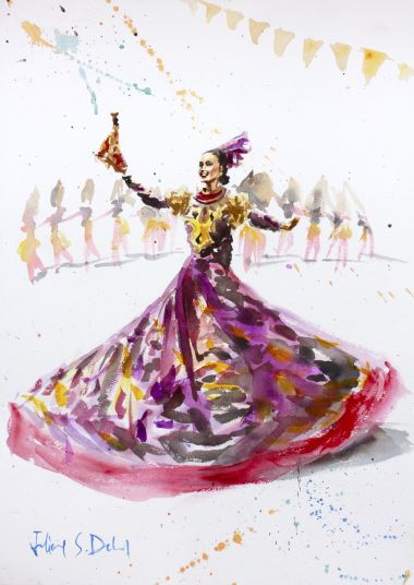 Sinulog Festival Queen in Purple and Gold (2021) - Julianne Delmar