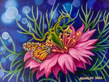 Nigella and the Butterfly (2022) - Marielli Arnaldo