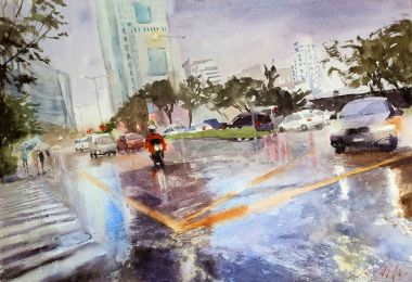 Showers in Rush Hour (2019) - Arnel Millos