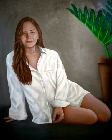 Self-Portrait (2020) - Jocelyn Ronquillo