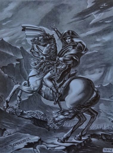 Napoleon on Alps (2020) - Godfrey Celada