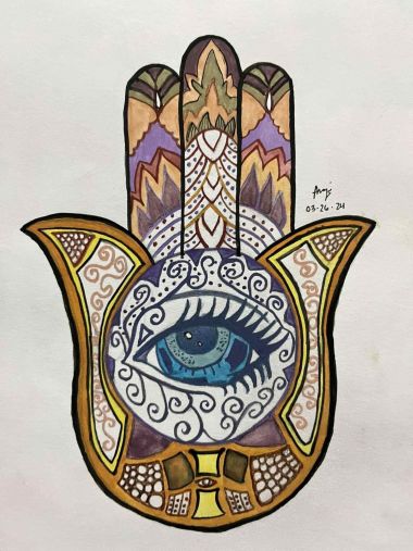 Freehands Hamsa (2024) - Andrea Marie Aquino