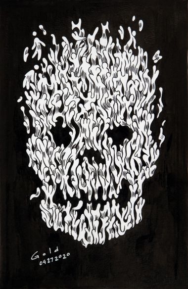 Skull 2 of Skull Triumvirate (2020) - Goldwynn Navarro