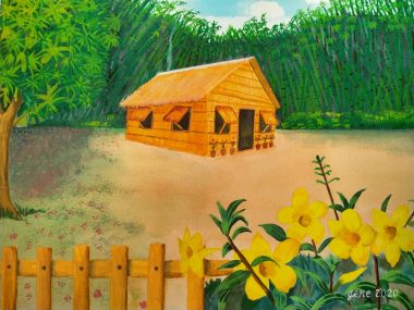 Nipa Hut 1 (2020) - Janelle Estolonio