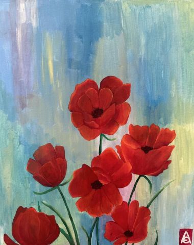 Red Flowers (2024) - Ace Mangulabnan