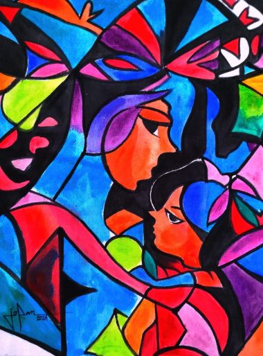 Mother and Child (Pieces of Forever) (2024) - Joel "JOPAN" Panarigan