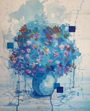 Floral Blues (2024) - Jayesh Slash Almonte