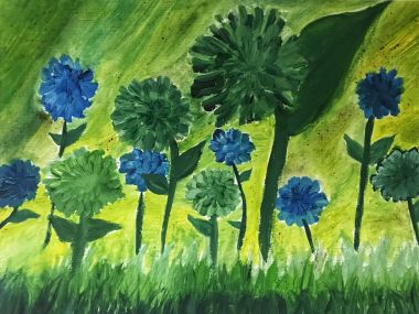 Green Flower (2020) - Janelle Francine Suministrado