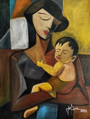 Mother and Child (Love that Listens) (2025) - Joel "JOPAN" Panarigan