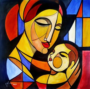 Mother and Child (Beloved) (2025) - Joel "JOPAN" Panarigan