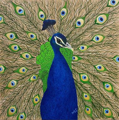The Endangered Green Peafowl (2020) - Keith Mengullo