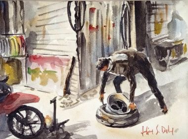 Vulcanizing Shop (2021) - Julianne Delmar