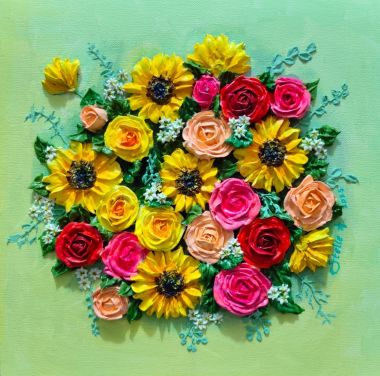 Flowers for Her III (2024) - Christelle Arroyo