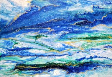 Blue Glitz (2021) - Christelle Arroyo
