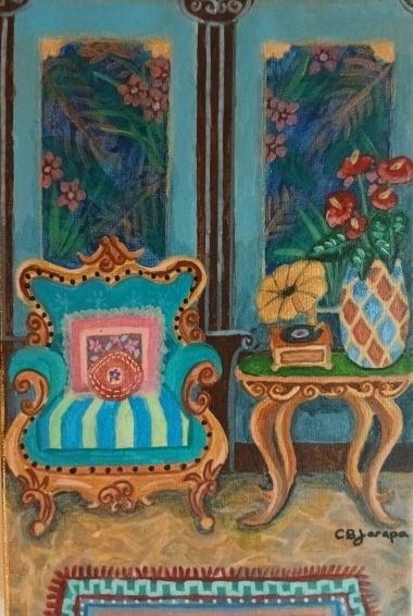 An Easy Chair and My Favorite Refrain (2024) - C Bern Jarapa
