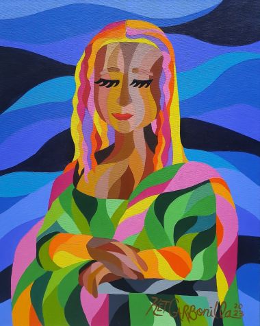 Musa,  A homage to Leonardo da Vinci's Mona Lisa (2023) - Ket Carbonilla