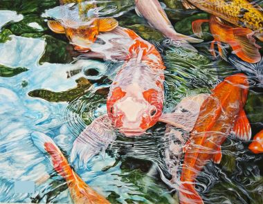 Koi Feeding (2019) - Noah Sian