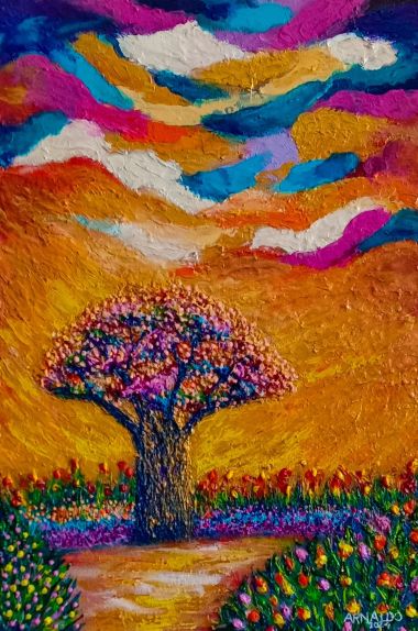 The Tree@Golden Hour (2024) - Marielli Arnaldo