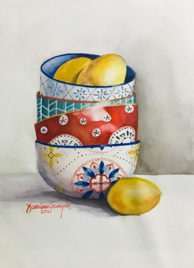 Bowls and Lemons (2021) - Joanne "JOYAN" Gacayan