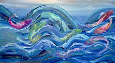 Water Runway No.10 (Rhythm of the Tide) (2024) - Irma Blanche Domingo
