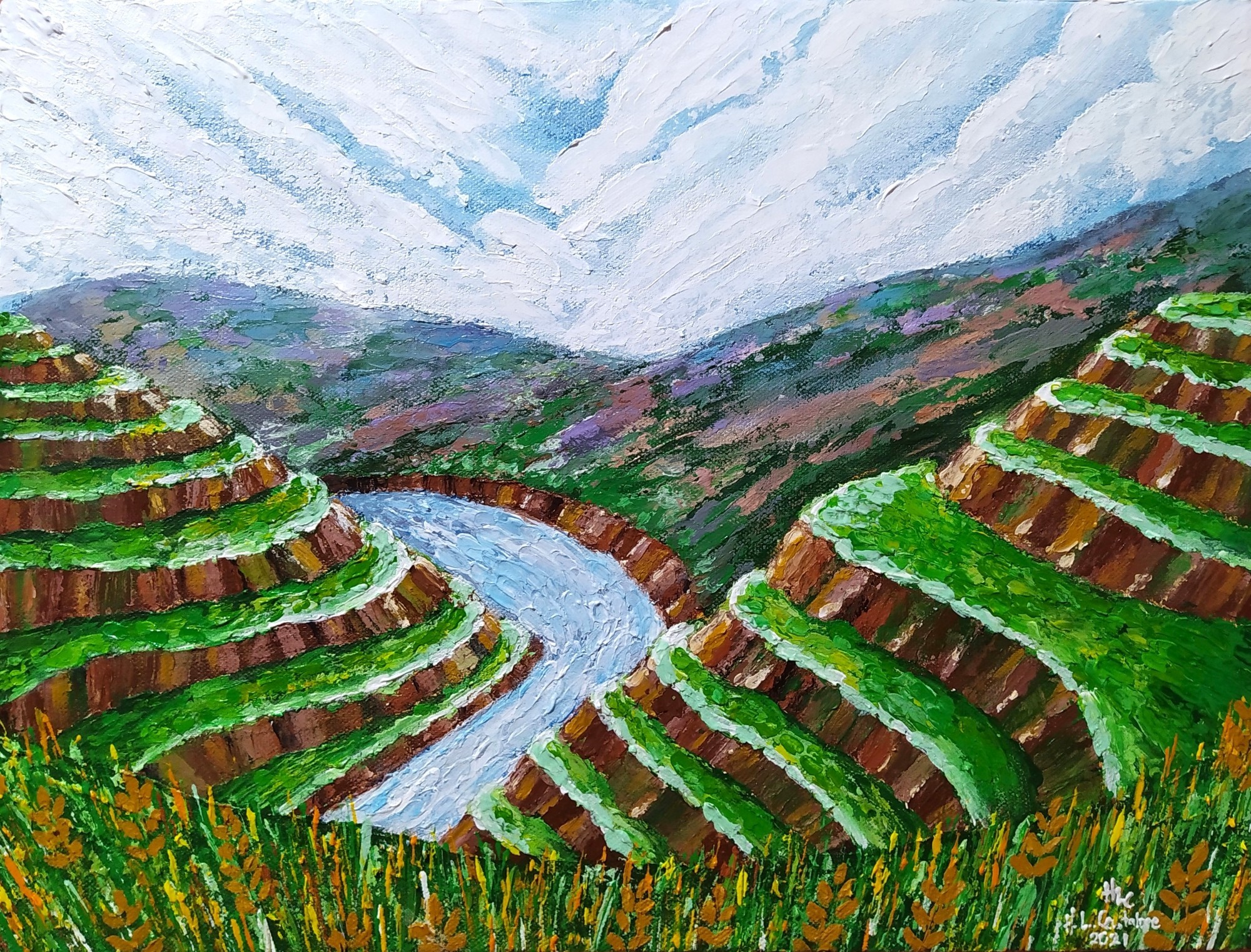 Hannah Castalone | Home of the Ifugao (2021) | Available for Sale