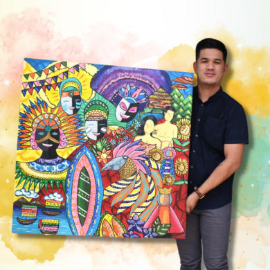 ‘Fiesta’ Artist Richer Fernandez says, ‘Don’t Stop Making Art’