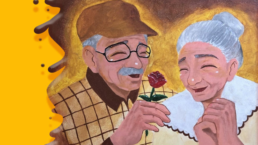 Say You Love Your Grandparents Through Art!