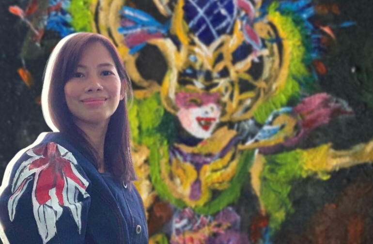 Roselle Manalastas Likens Painting to Cooking