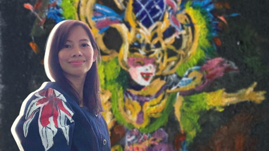 Roselle Manalastas Likens Painting to Cooking