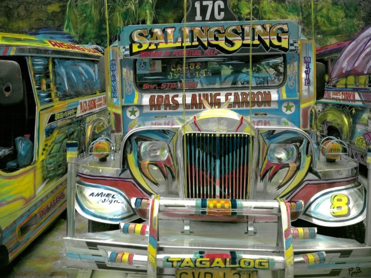 "Jeepney Busay" by Peter Bruce